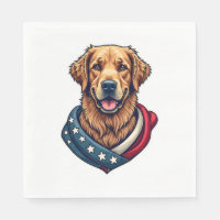 Patriotic Retriever Pride Vintage Dog Shirt 4