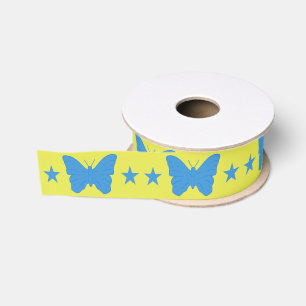 Patriotic Ribbon with Flag of Bady Bassit Grosgrain Ribbon