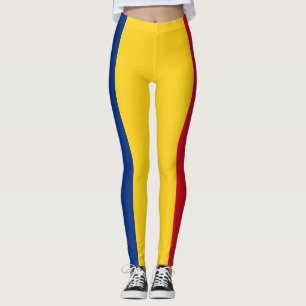 Patriotic Romania flag Romanian Leggings