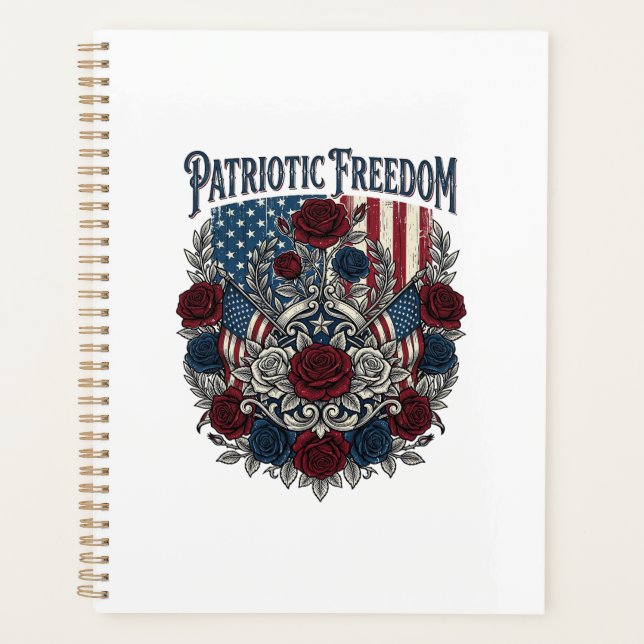 Patriotic Rose Garden Planner (Front)