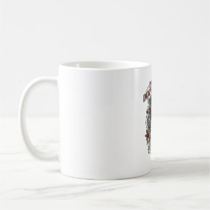 Patriotic Rust Flag Survivor Zombie Apocalypse Fre Coffee Mug