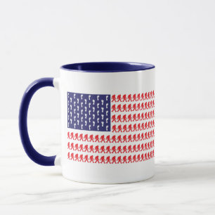Patriotic Sasquatch Mug