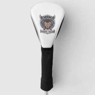 Patriotic Sea Turtle Golf Head Cover