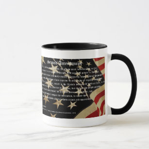 Patriotic Second Amendment Coffee Mug