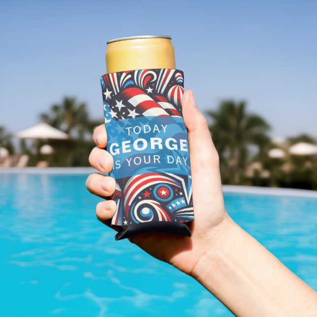 Patriotic Seltzer Can Cooler (In Situ Pool)