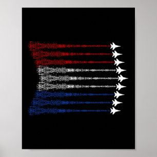 Patriotic Shirts For Men Jet 4th Of July Shirts Fo Poster