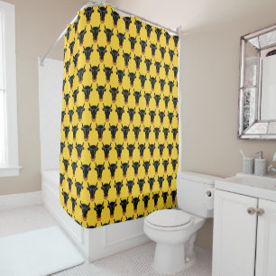 Patriotic Shower Curtain with Flag of Uri, Swiss