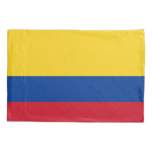 Patriotic Single Pillowcase flag of Colombia