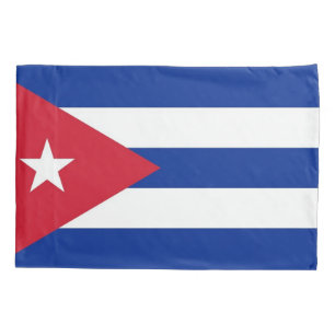 Patriotic Single Pillowcase flag of Cuba