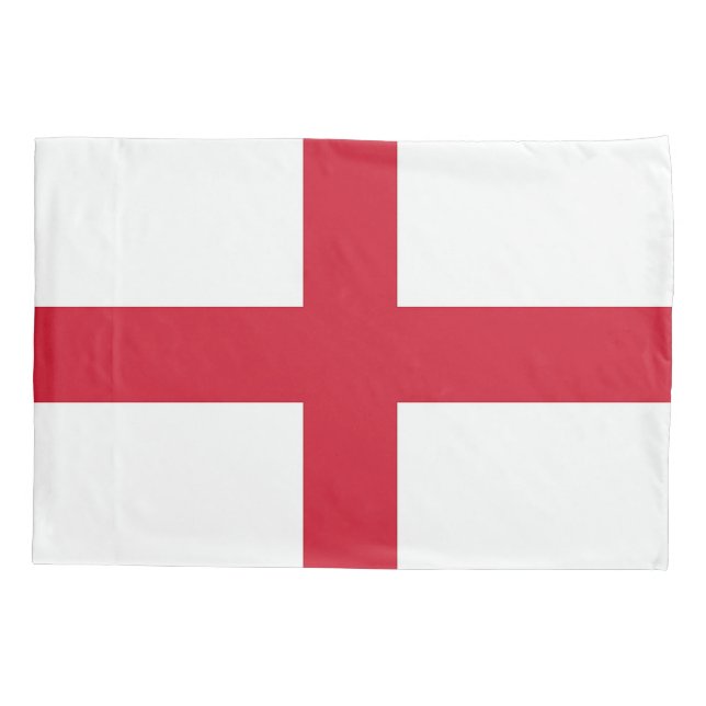 Patriotic Single Pillowcase flag of England (Back)