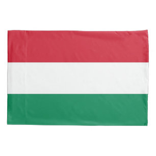 Patriotic Single Pillowcase flag of Hungary