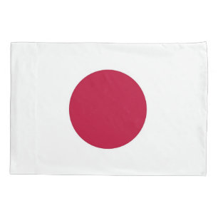 Patriotic Single Pillowcase flag of Japan