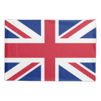 Patriotic Single Pillowcase flag of United Kingdom