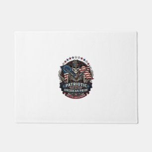 Patriotic Skeleton Cowboy Dark Patriot Skeleton & Doormat