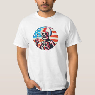 Patriotic Skeleton T-Shirt
