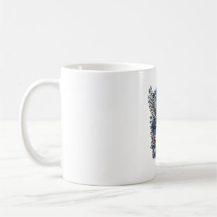 Patriotic Snake Skull Liberty Beast Animal Hybrid Coffee Mug