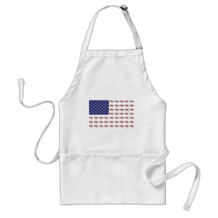 Patriotic Snowmobiling Standard Apron