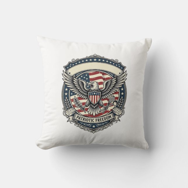 Patriotic Soap Maker  Cushion (Front)