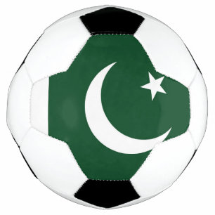 Patriotic Soccer Ball with Pakistan Flag