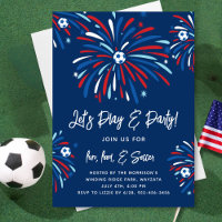 Patriotic Soccer & Fireworks 4th of July Party