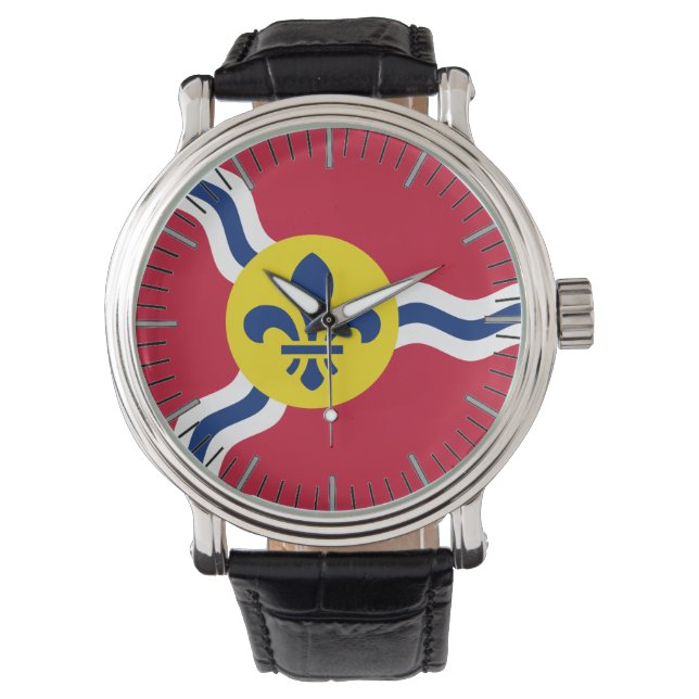 Patriotic, special watch, Flag of St. Louis Watch (Front)