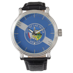 Patriotic, special watch with Flag of Las Vegas