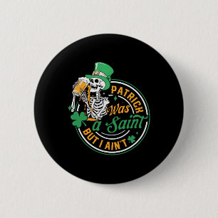 Patriotic St Patricks Day Irish Theodore Roosevelt 6 Cm Round Badge