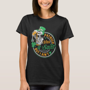 Patriotic St Patricks Day Irish Theodore Roosevelt T-Shirt
