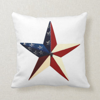 Patriotic Star Cushion