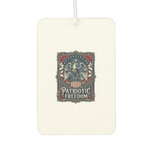 Patriotic Stargazer Vector Graphic Tee Car Air Freshener