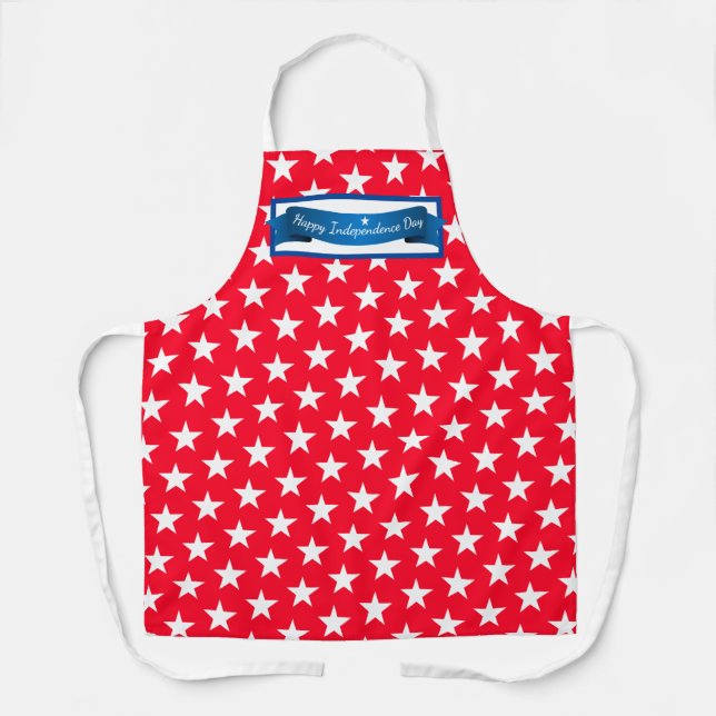 Patriotic Stars Apron (Front)