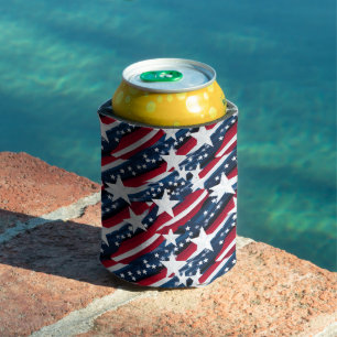 Patriotic Stars Can Cooler