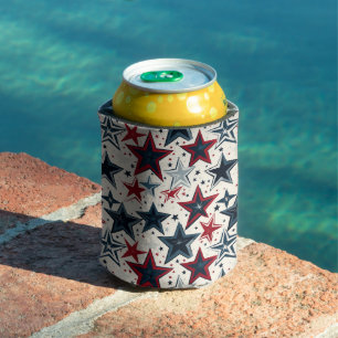 Patriotic Stars Can Cooler