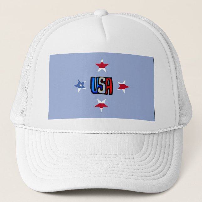 Patriotic Stars Hat (Front)