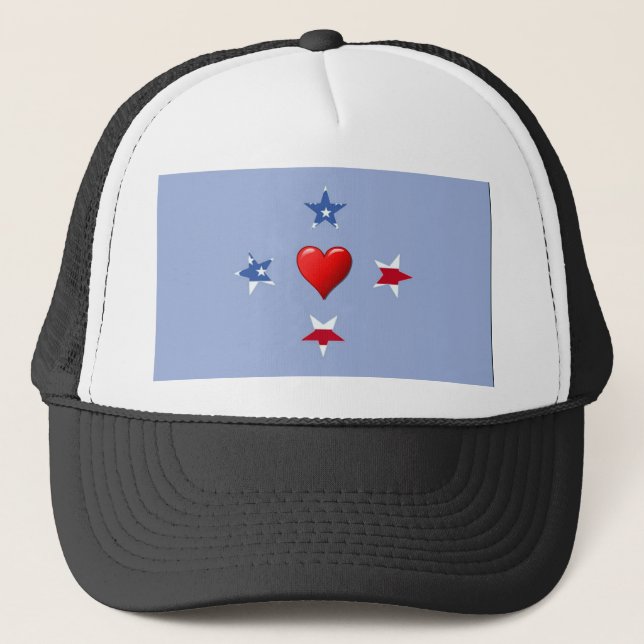 Patriotic Stars Hat (Front)