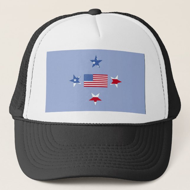 Patriotic Stars Hat (Front)