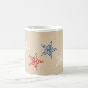 Patriotic Stars Mug