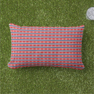 Patriotic Stars Outdoor Pillow