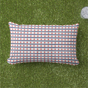 Patriotic Stars Outdoor Pillow