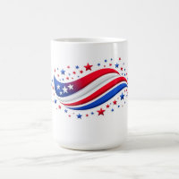 Patriotic Stars & Stripes Women’s T-Shirt 