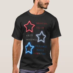Patriotic Stars  T-Shirt