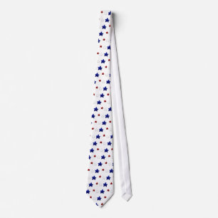 Patriotic Stars Tie