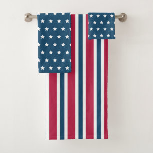 Patriotic Stars Towel Set