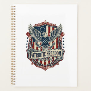 Patriotic State Pride Series Vector Graphic Tee (2 Planner