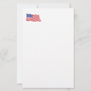 Patriotic Stationery Paper