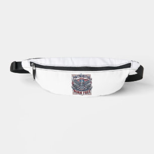 Patriotic Steel Road Guardian Biker Road Freedom P Bum Bags