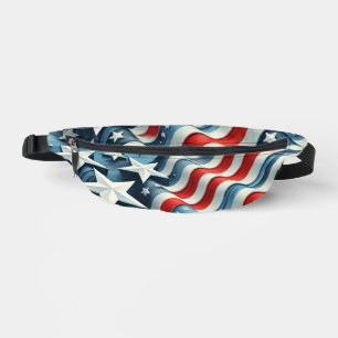 Patriotic Style On the Go Bum Bags