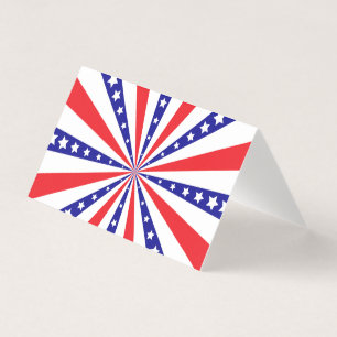 Patriotic Sun Burst