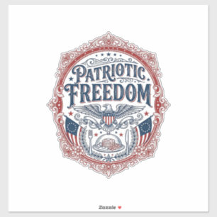 Patriotic Sunday Brunch Vector Graphic Tee_1