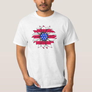 Patriotic Sunflower SVG PNG PDF, USA Sunflower  T-Shirt